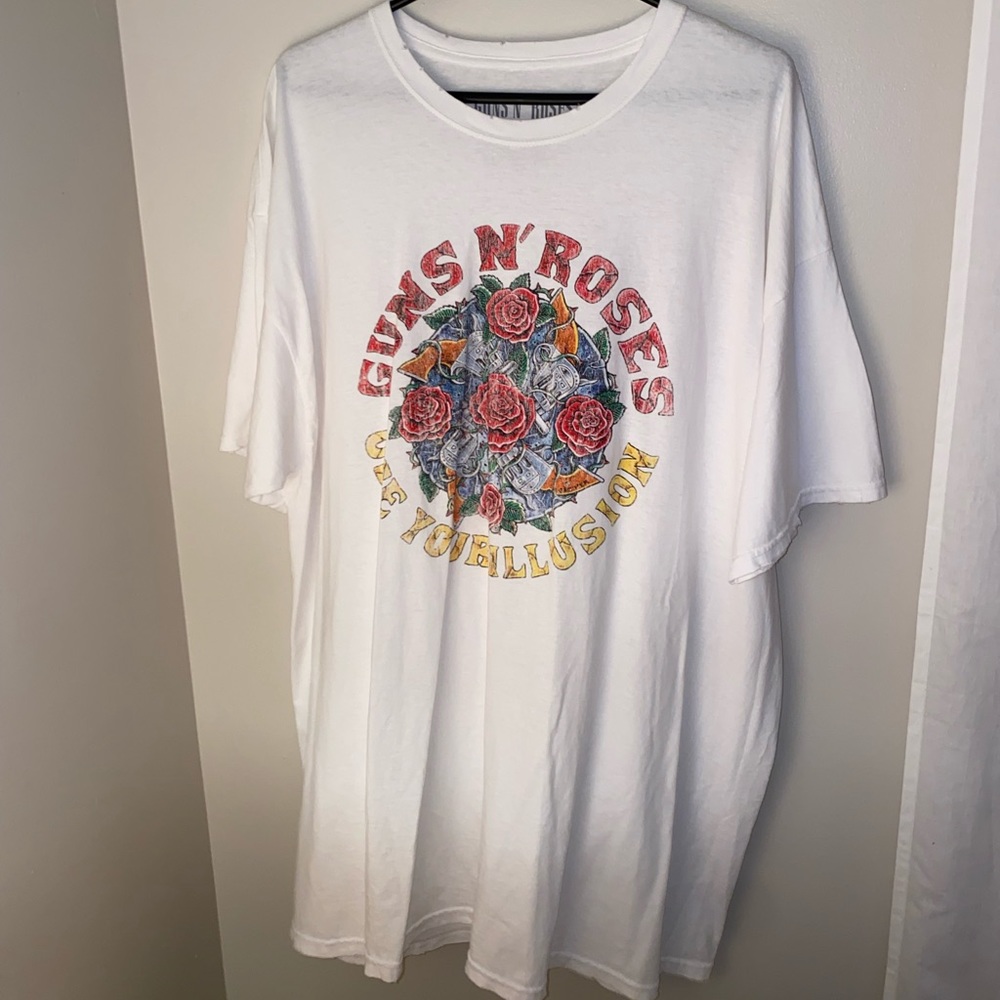 Urban Outfitters Guns N Roses Oversized T Shirt Dress Graphic Tee
